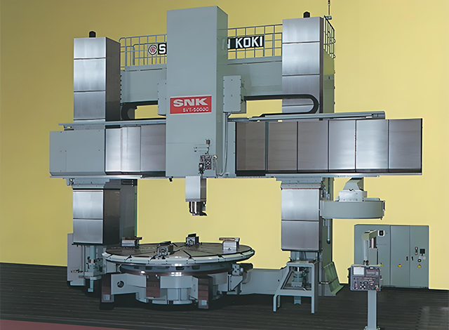 Applicationem RVE32 Series in Verticali Lathe System